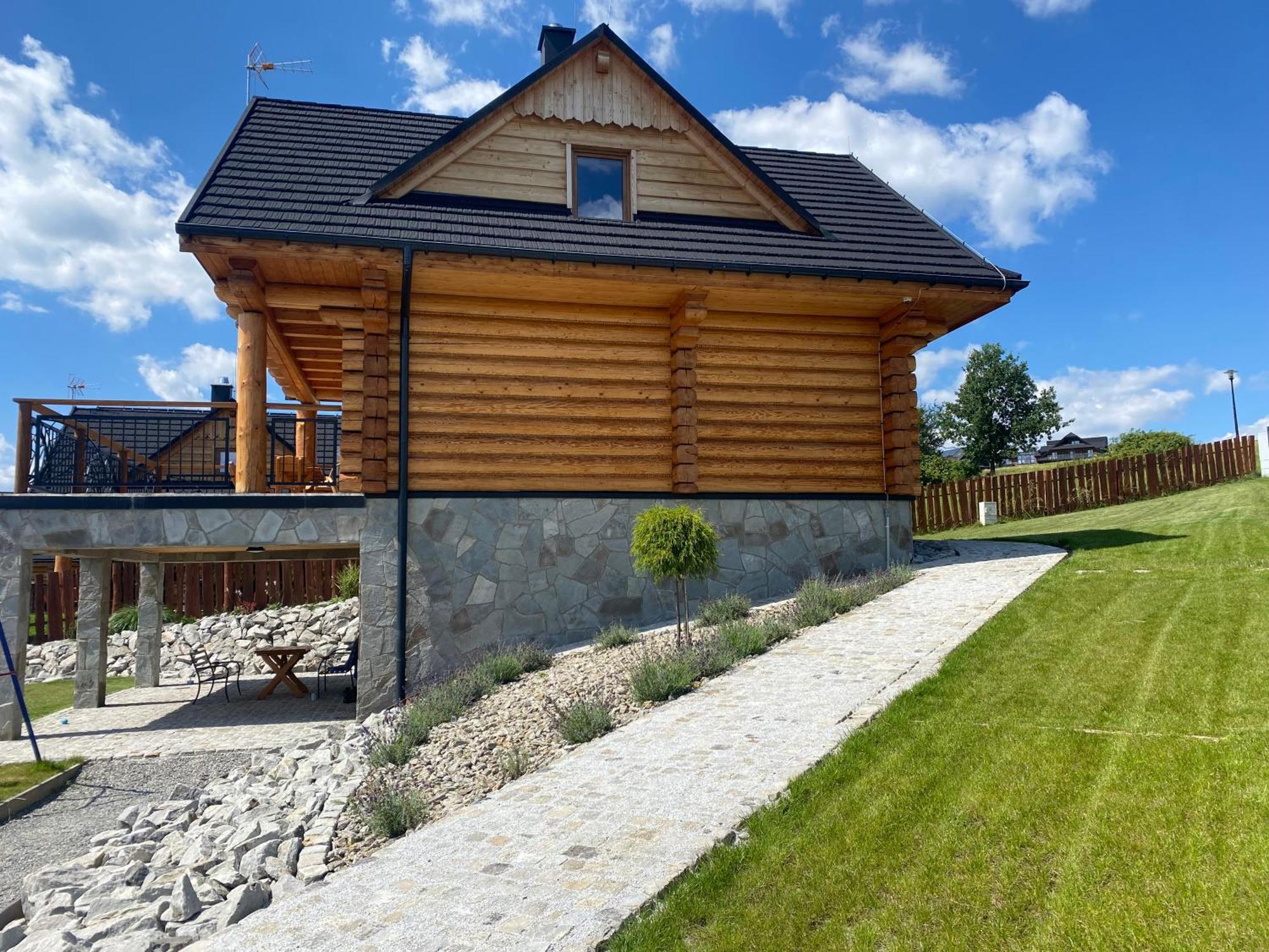 Zloty Gron Log Houses & Apartments Istebna Exteriör bild