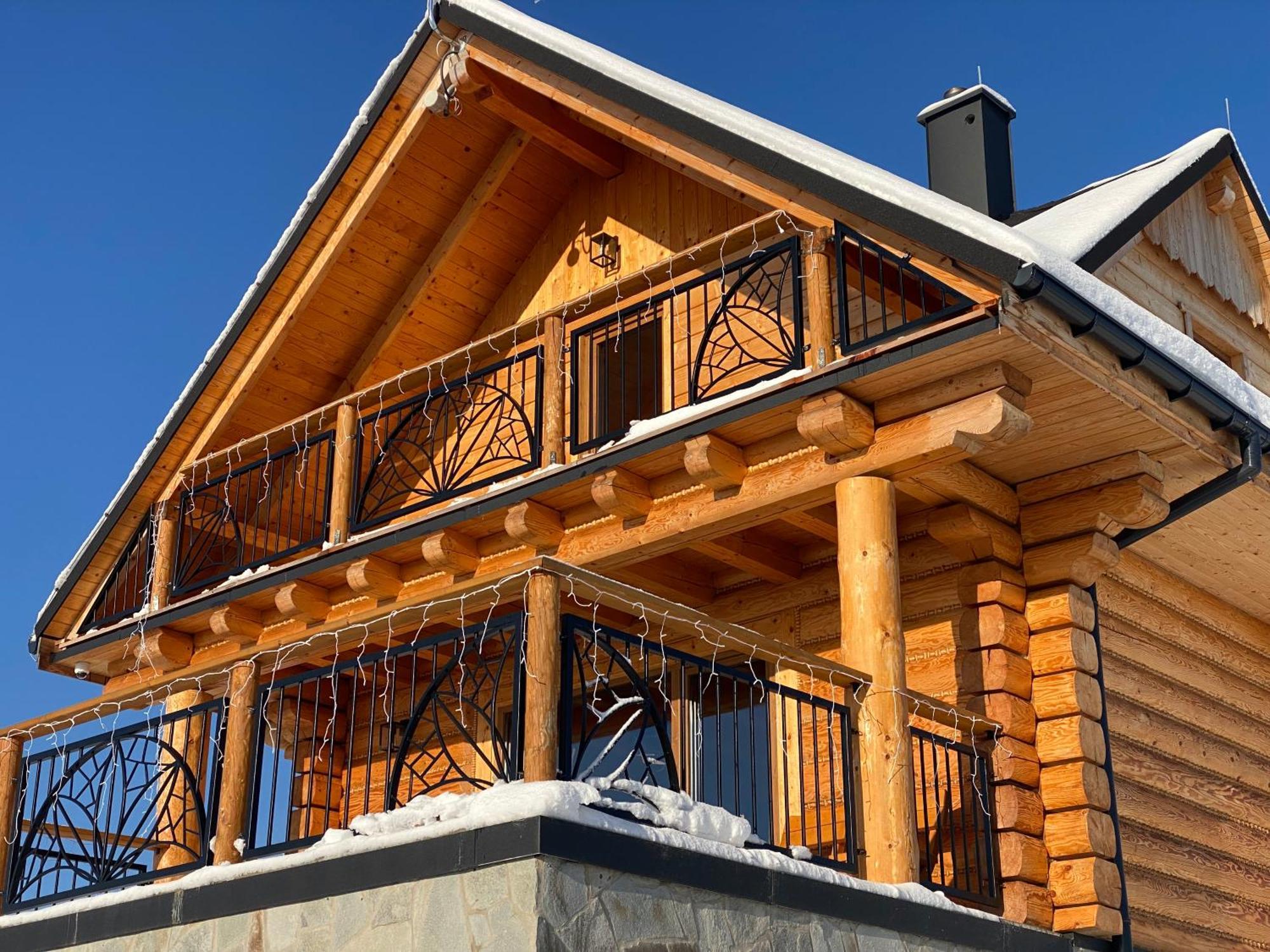 Zloty Gron Log Houses & Apartments Istebna Exteriör bild