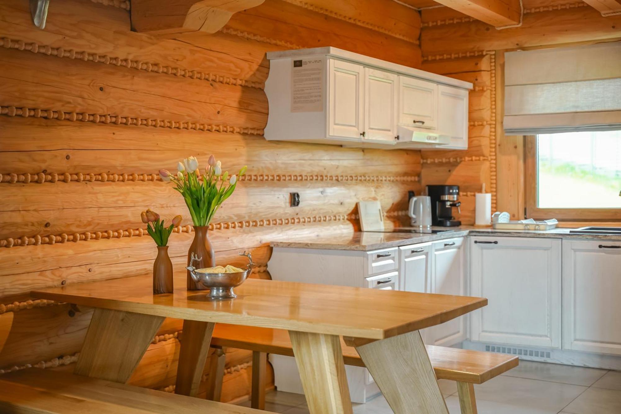 Zloty Gron Log Houses & Apartments Istebna Exteriör bild
